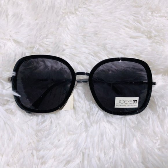 Joe's Jeans Sunglasses NWT Oversized 57mm Square UV Trendy Vacation Gift bday - Picture 4 of 12